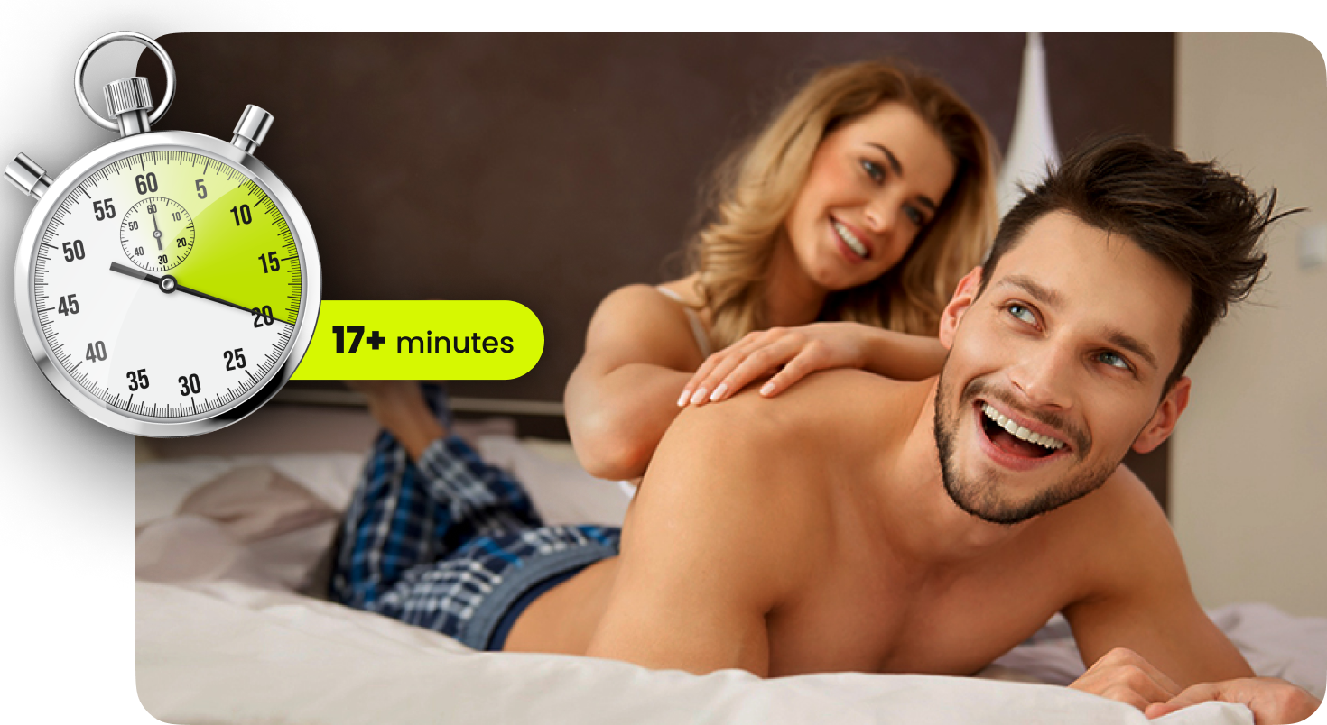 last 17+ minutes for men